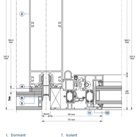 XS 68 Fenêtres, CW 65-EF Murs rideaux, ConceptSystem 77 Fenêtres et CW 50-SC Murs rideaux - Congrès/Convention/Forum Etopia Centre d'Art et de Technologie situé à Zaragosa, Espagne