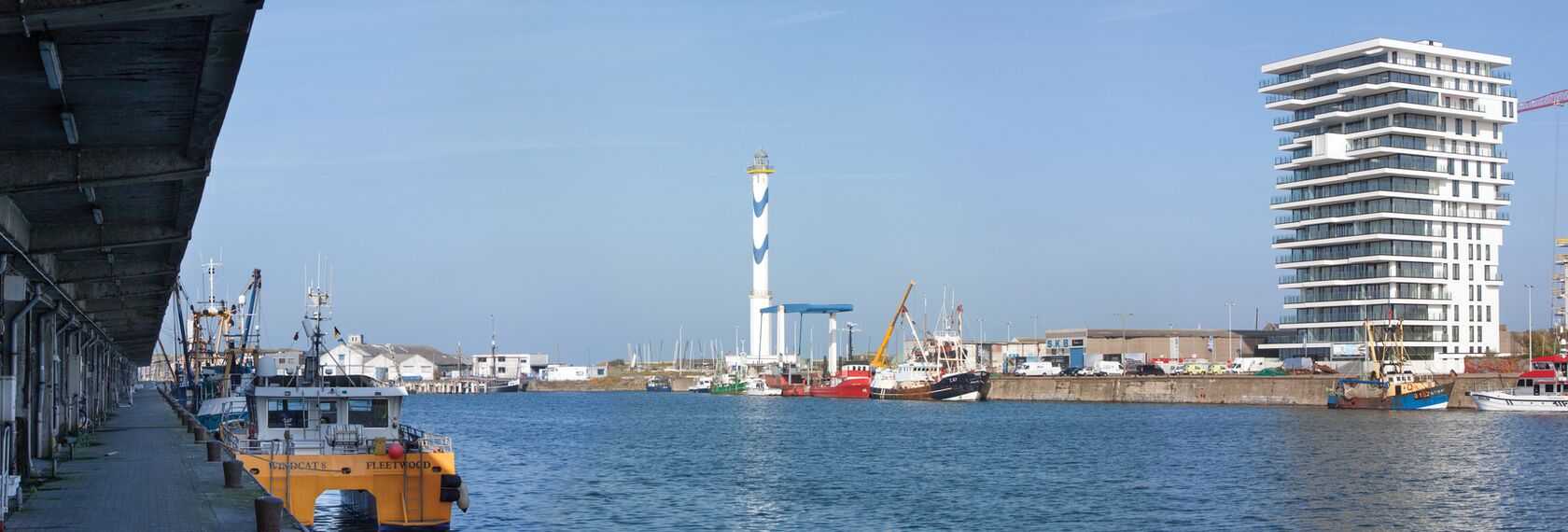 ConceptSystem 77 Fenêtres et ConceptWall 50 Murs rideaux - Baelskaai 12 (Oosteroever) situé à Oostende, Belgique