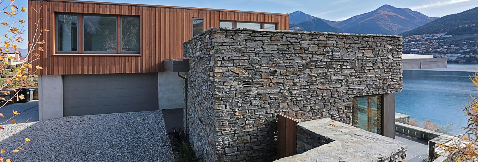ConceptFolding 77 Coulissants et ConceptSystem 77 Fenêtres - Maison du Lac Wakatipu situé à Otago, Nouvelle-Zélande