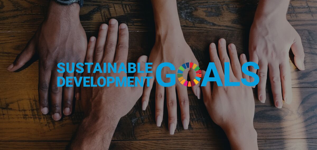 Le logo des Nations Unies pour les ODD.