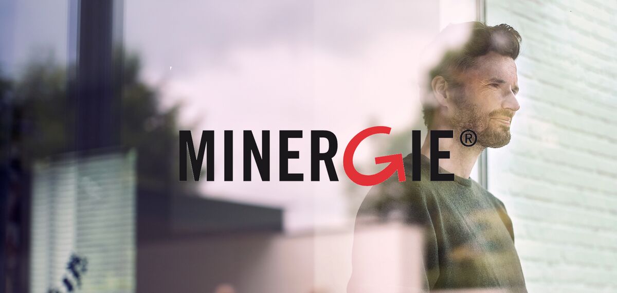 Le logo MINERGIE.