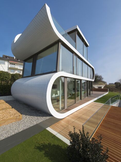 La Flex House certifiée MINERGIE à Zurich, en Suisse.