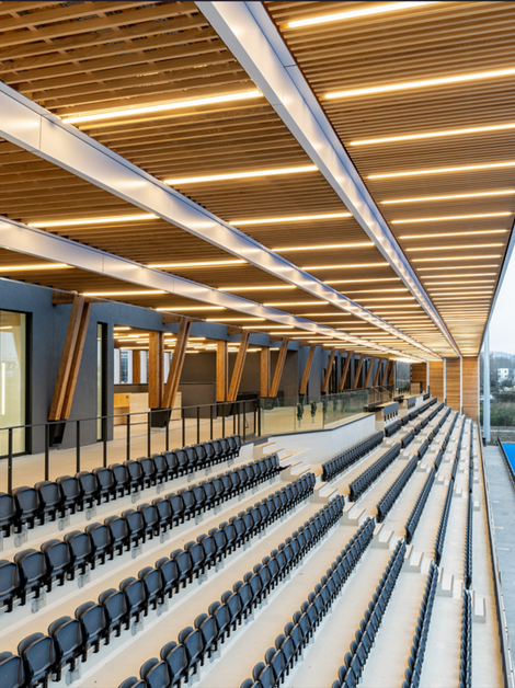 Stade Yves du Manoire Tribunes