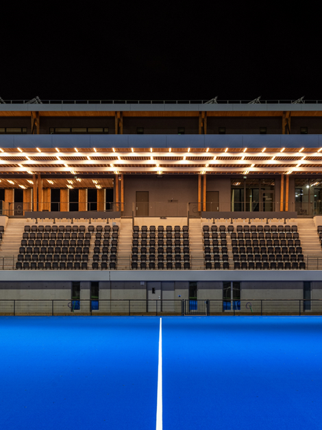 Stade Yves du Manoire vue serrée