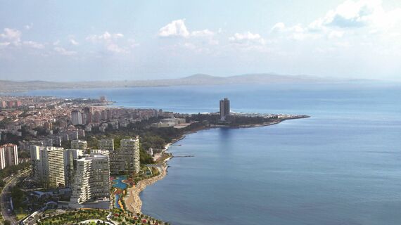 ConceptSystem 77 Fenêtres et ConceptWall 50 Murs rideaux - Seapearl situé à Istanbul, Turquie