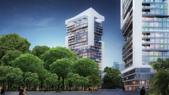 HiFinity Coulissants - Complexe immobilier Forêt Noire Bâtiment 11 situé à Shanghai, Chine