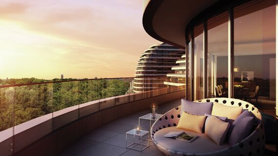 ConceptWall 50 Murs rideaux, ConceptSystem 77 Fenêtres et ConceptFolding 77 Coulissants - Vista situé à London, Royaume-Uni