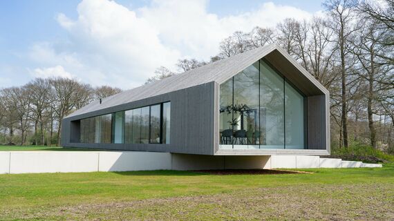 SlimLine 38 Portes, ConceptPatio 130 Coulissants et ConceptSystem 77 Fenêtres - Het Kleine Krikhaar situé à Geesteren, les Pays-Bas