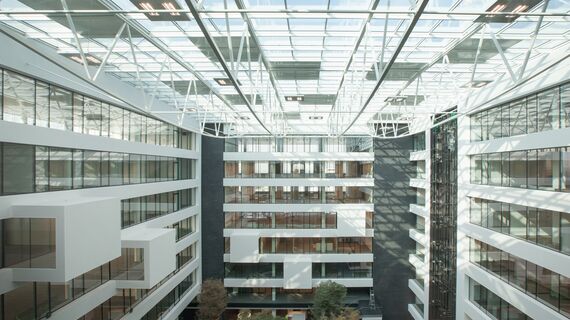 CW 50-SC Murs rideaux - Immeuble de bureaux Gateway & Passport situé à Zaventem, Belgique