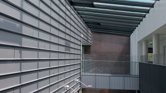 ConceptWall 50 Murs rideaux - Station Thermale 't Warrant situé à Helmond, les Pays-Bas